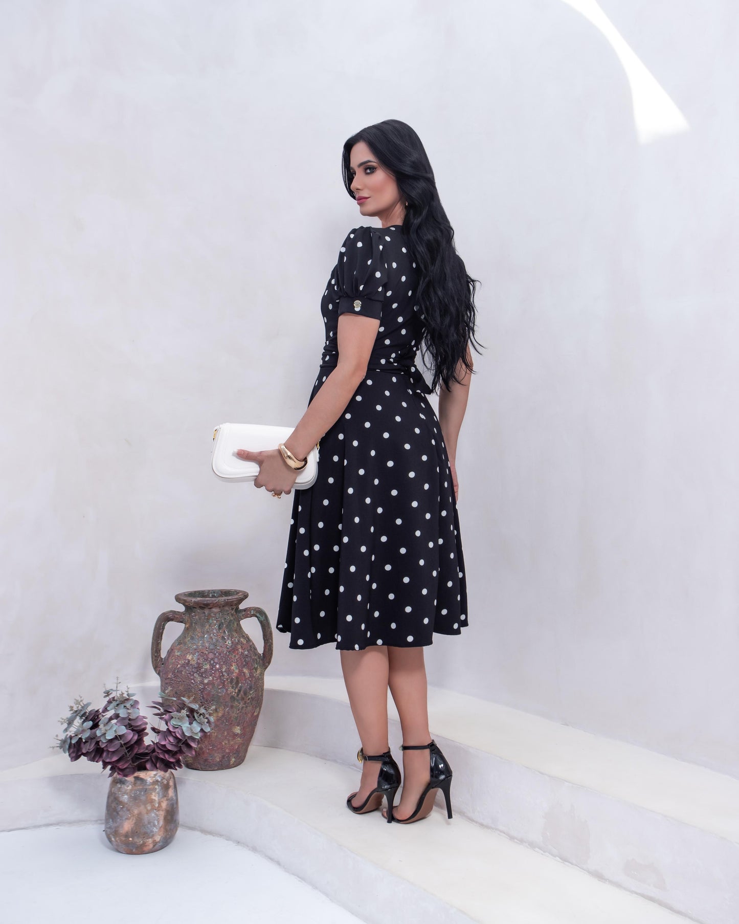 Vestido Lunares B&W