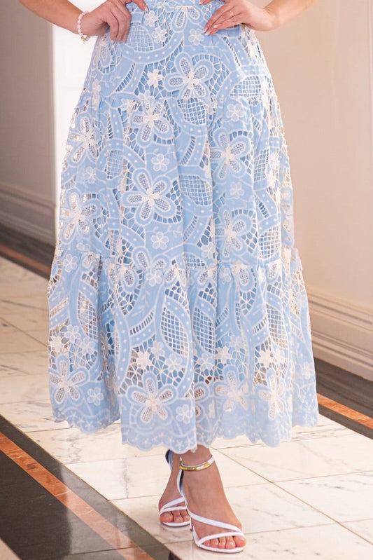 Vestido Richelieu Serenity Blue