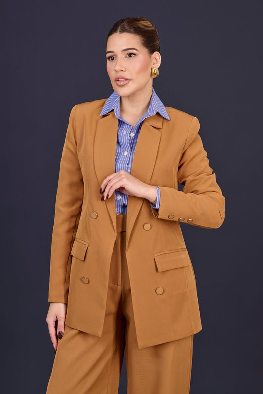 Conjunto Ejecutivo Estructurado Caramelo