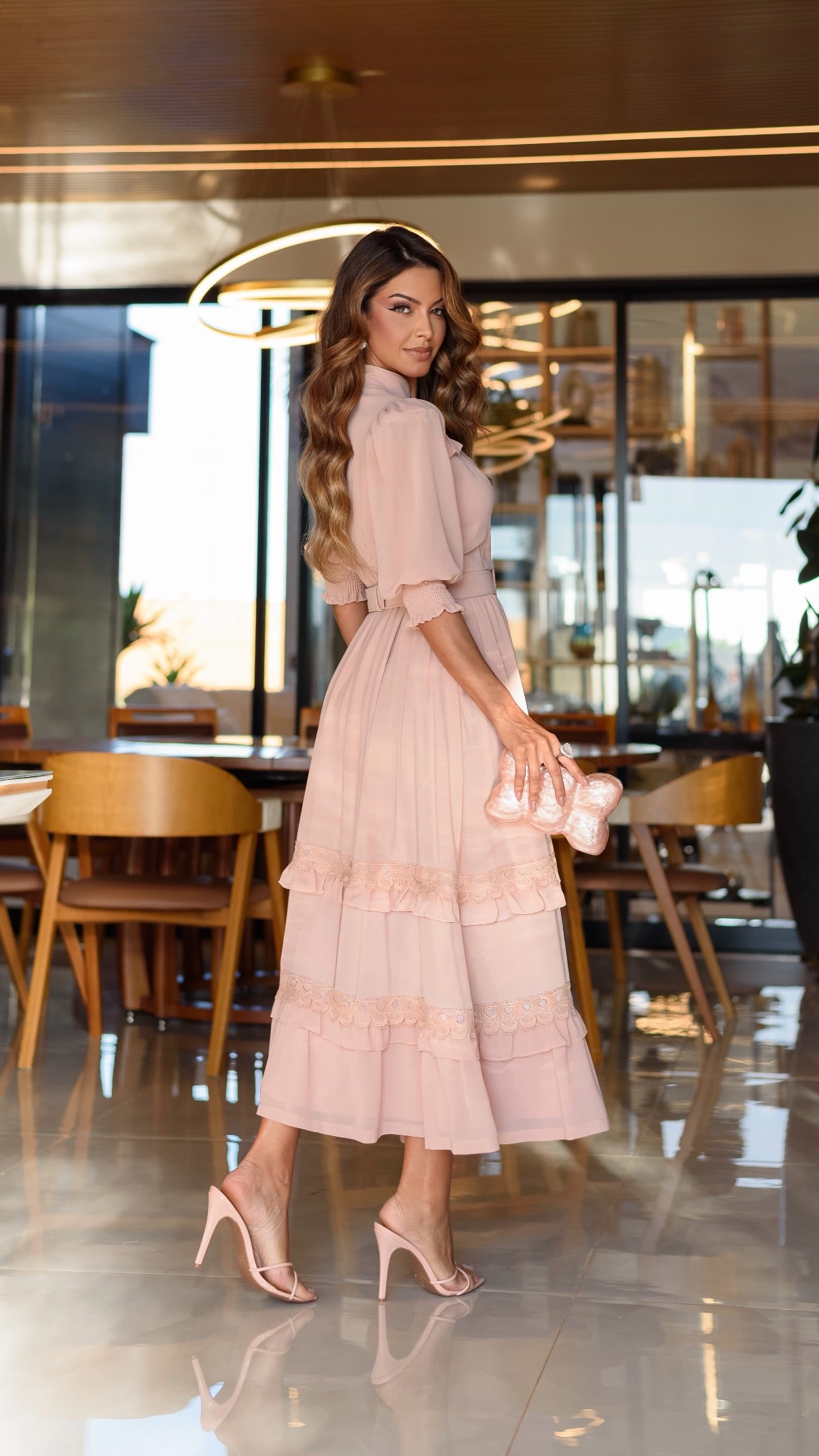 Vestido Maxi Midi Soft Blossom