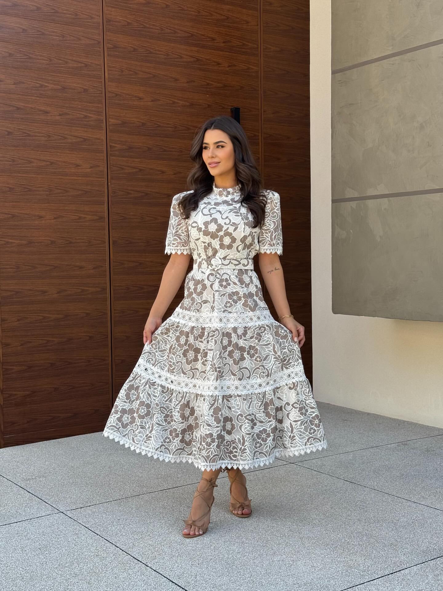 Vestido Encanto | Beige
