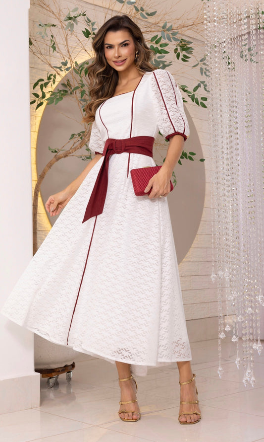 Vestido Maxi Midi Serena