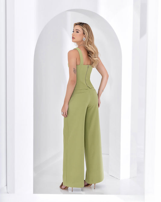 Conjunto Blusa & Pantalón | Verde