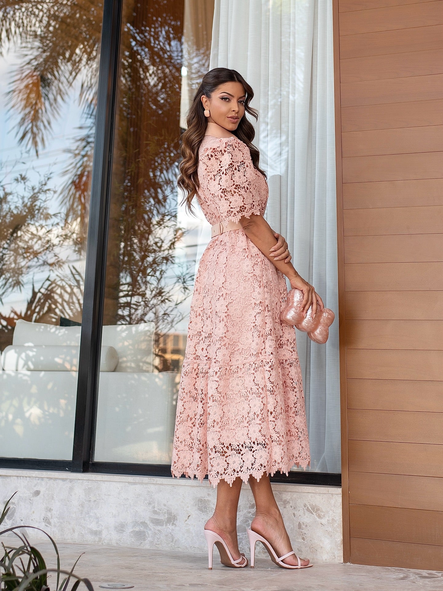 Vestido Sofía | Rosa
