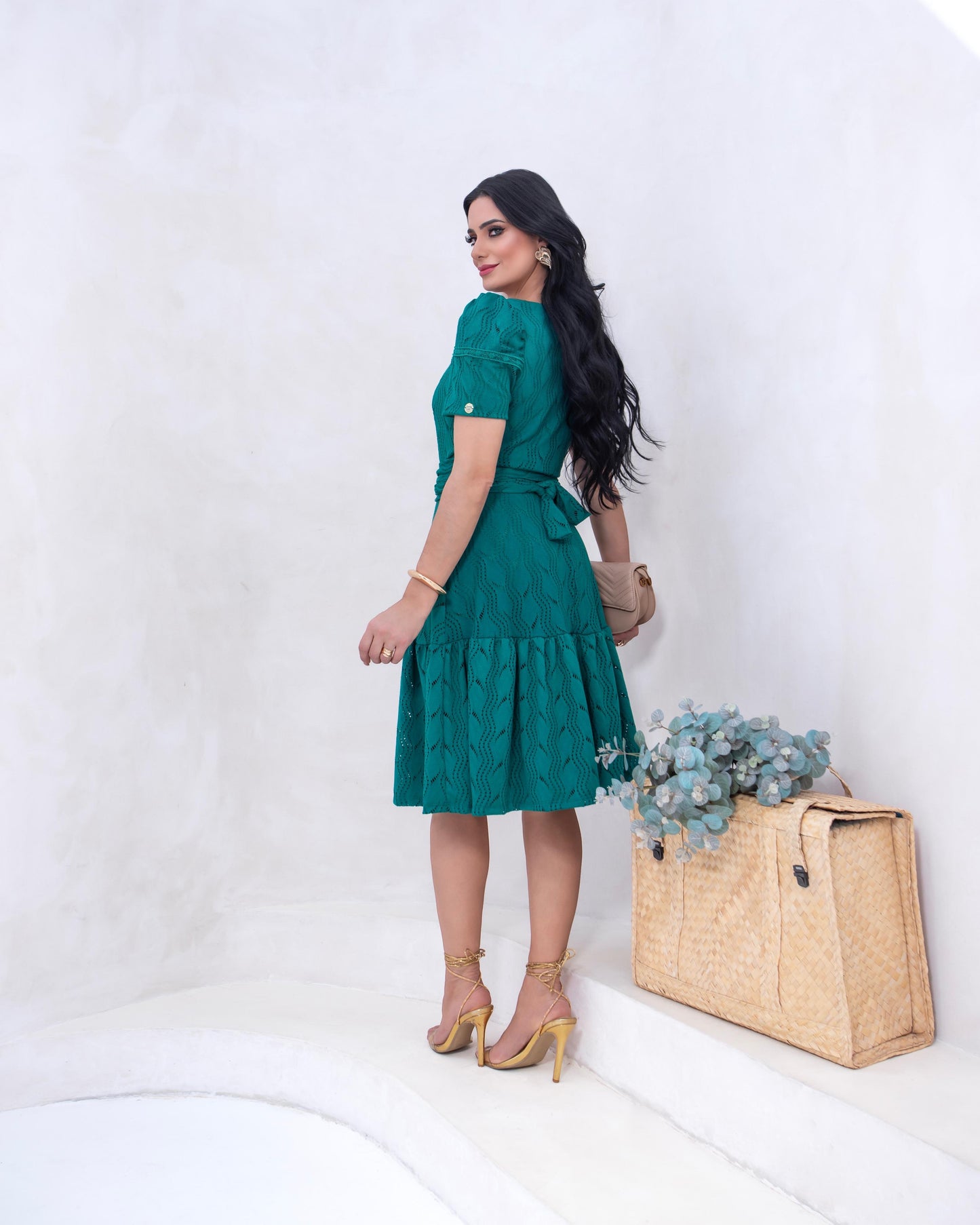 Vestido Verde Esmeralda
