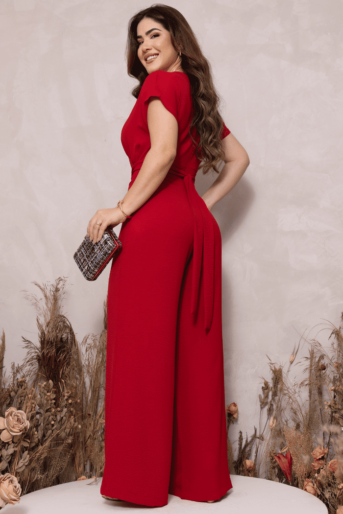 Jumpsuit Rojo