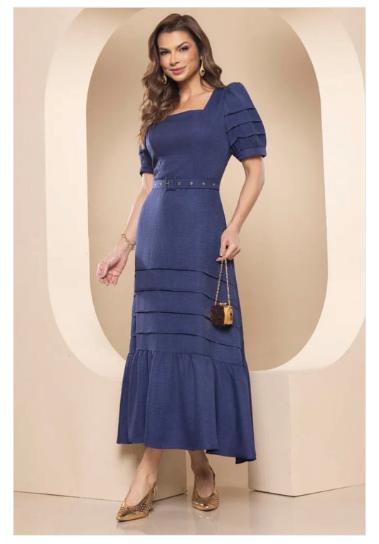 Vestido Karia Blue