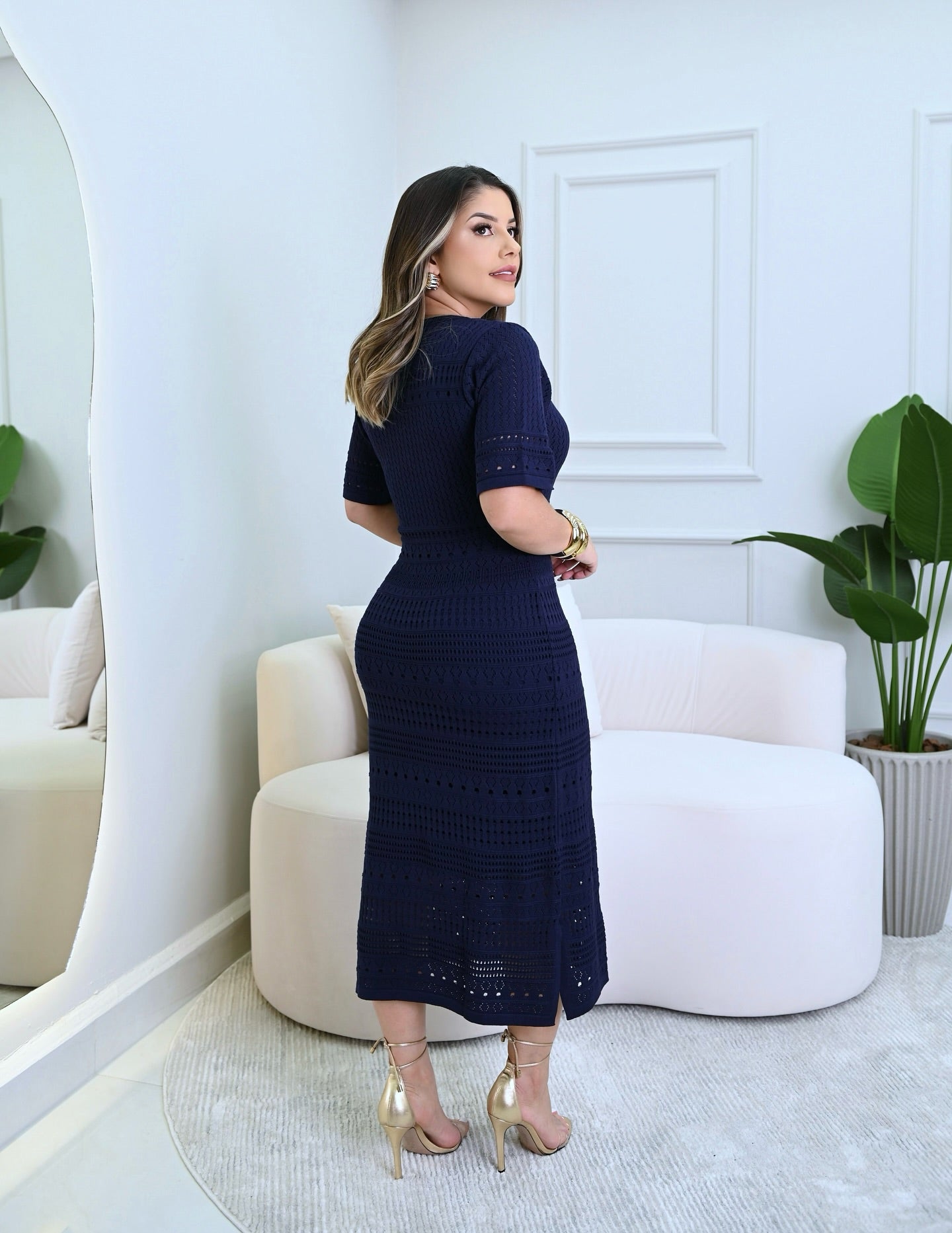 Vestido Iza | Azul Navy