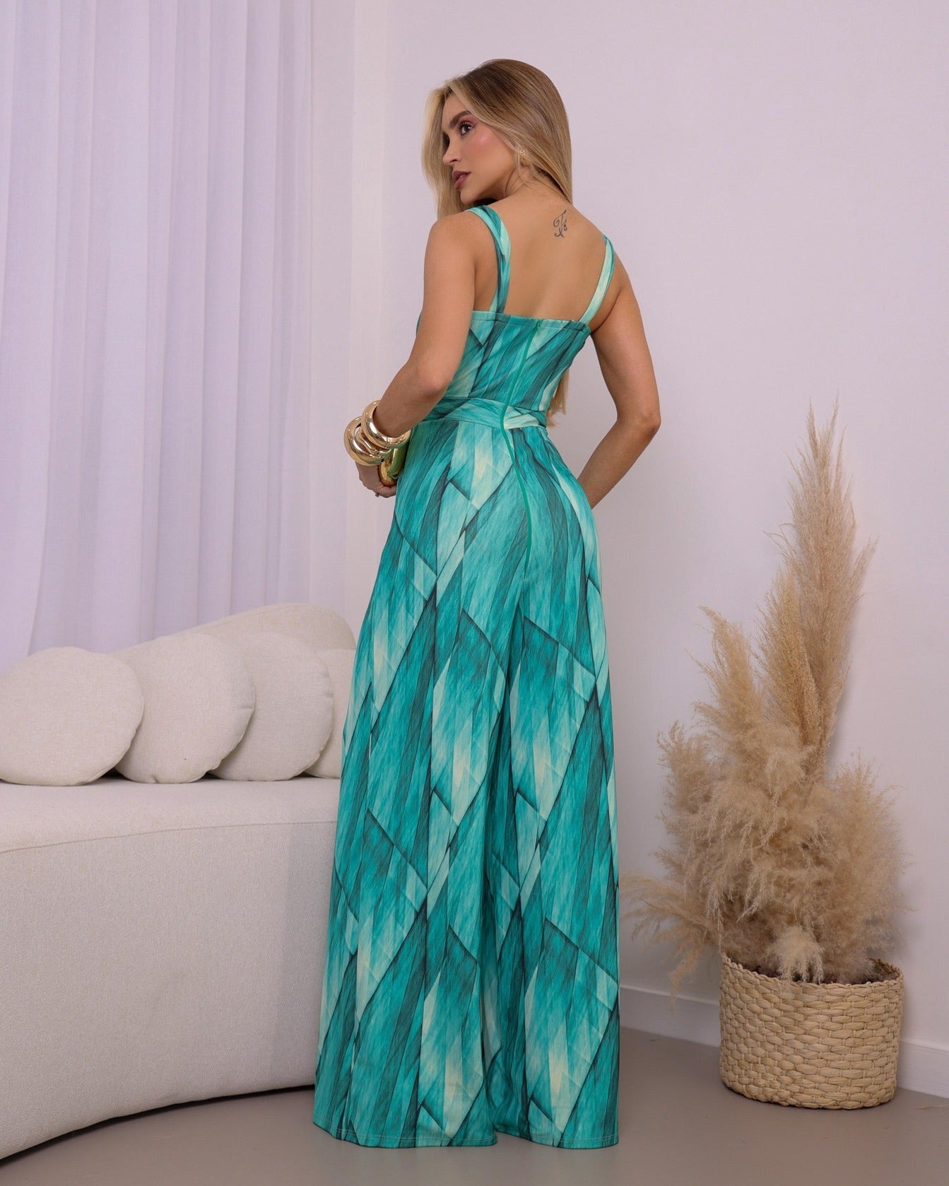 Jumpsuit Palazzo Aqua Mar