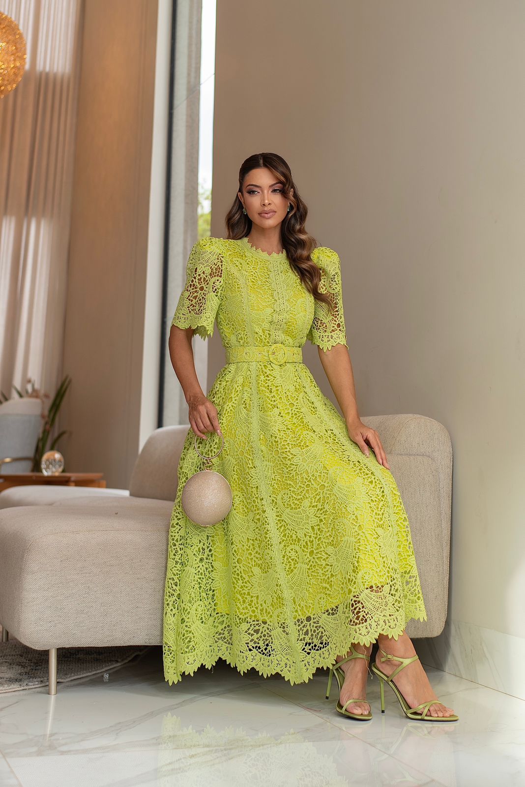Vestido Esmeralda | Verde Lima