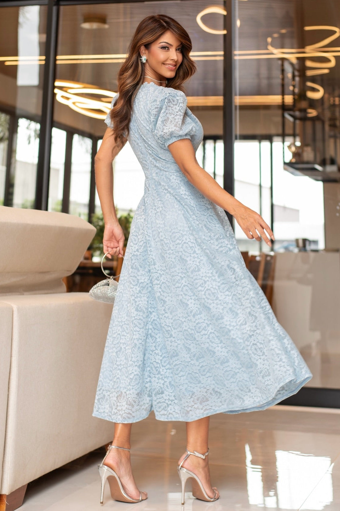 Vestido Cielo Encaje