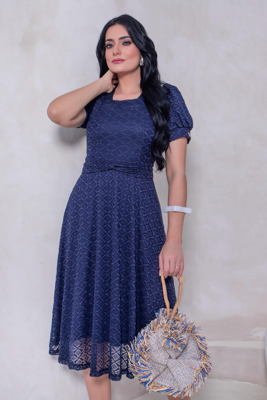Vestido Azul Zafiro