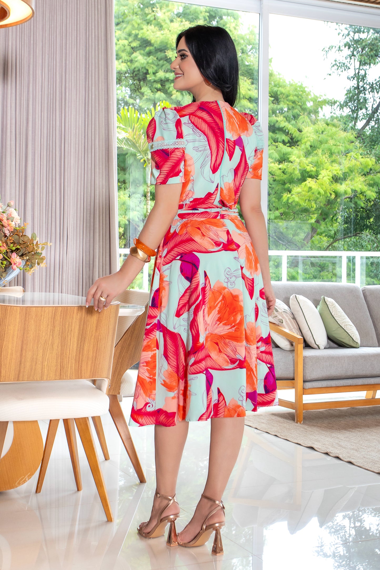 Vestido Marea Coral