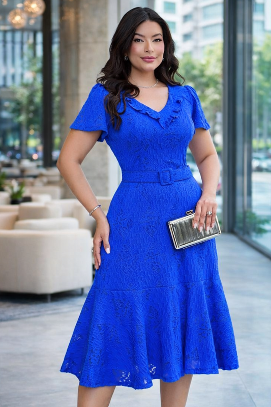 Vestido Modern Muse | Azul Royal