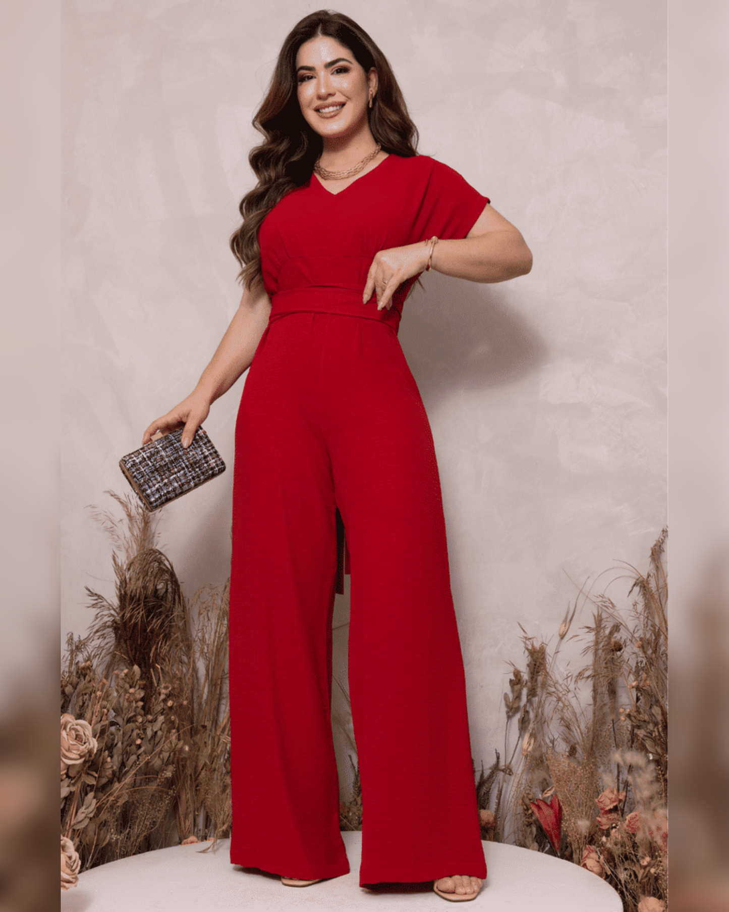 Jumpsuit Rojo