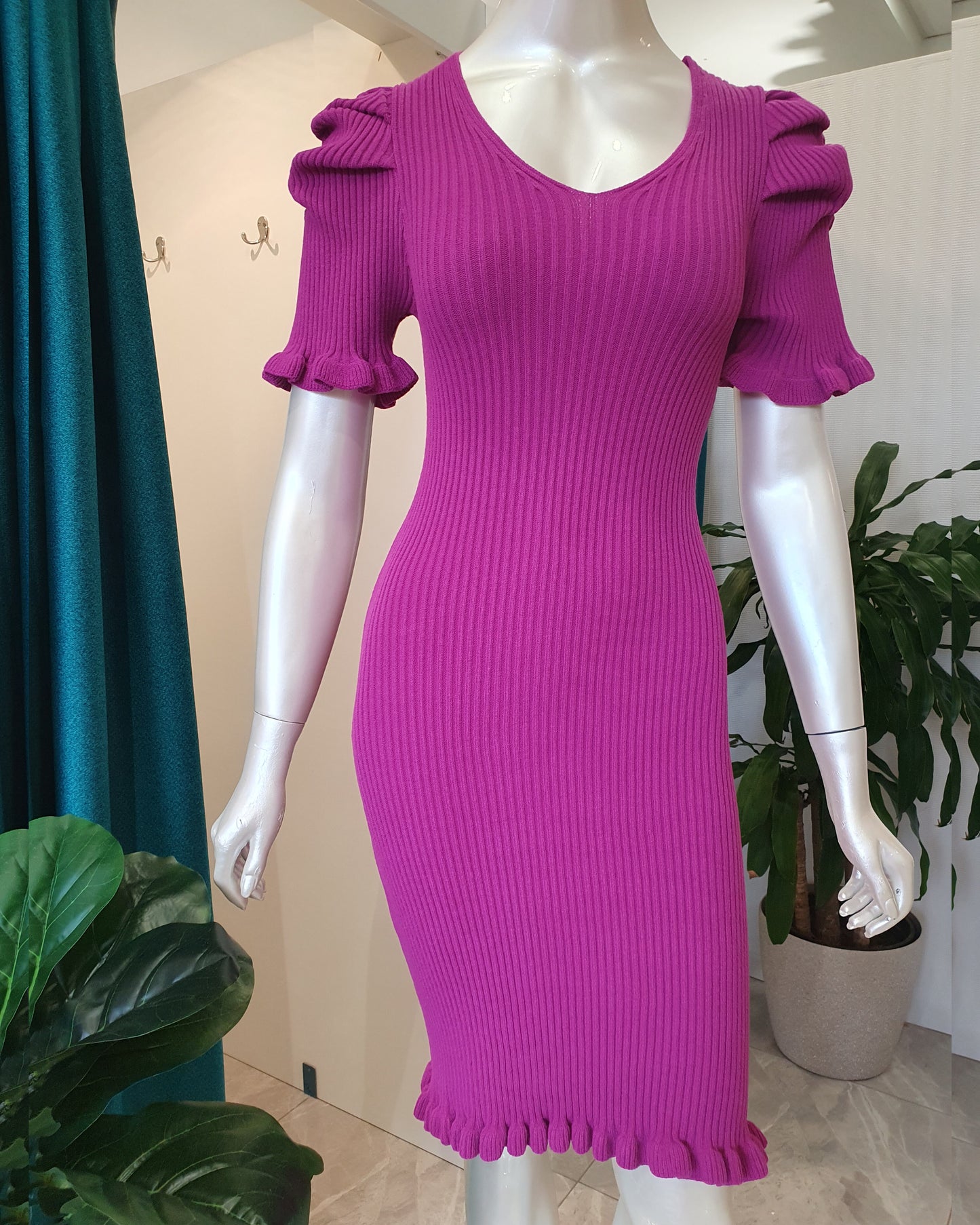 Vestido Magenta