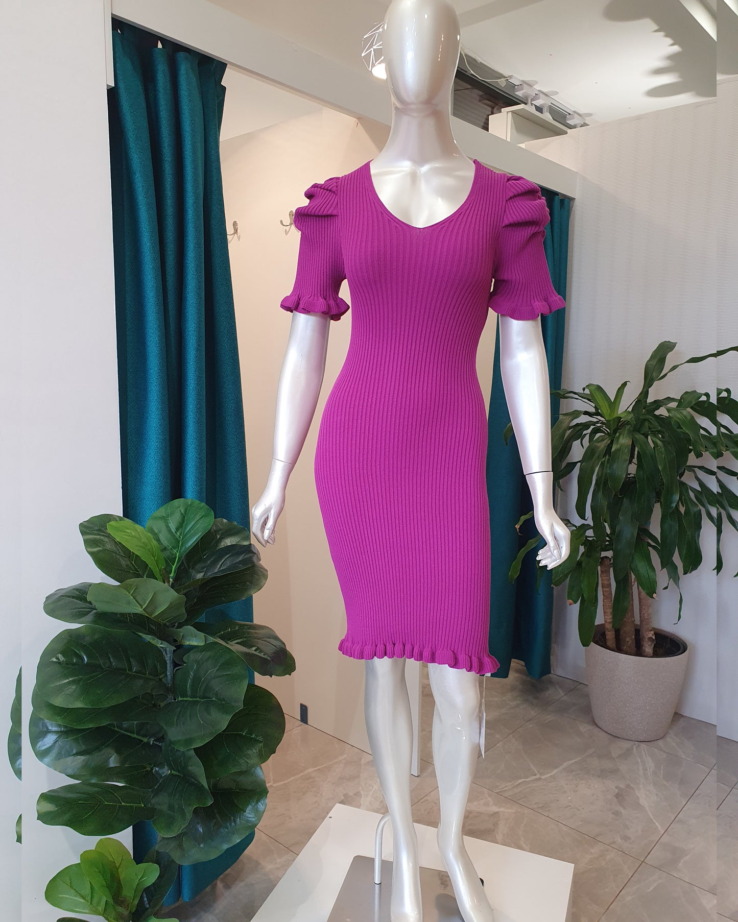 Vestido Magenta
