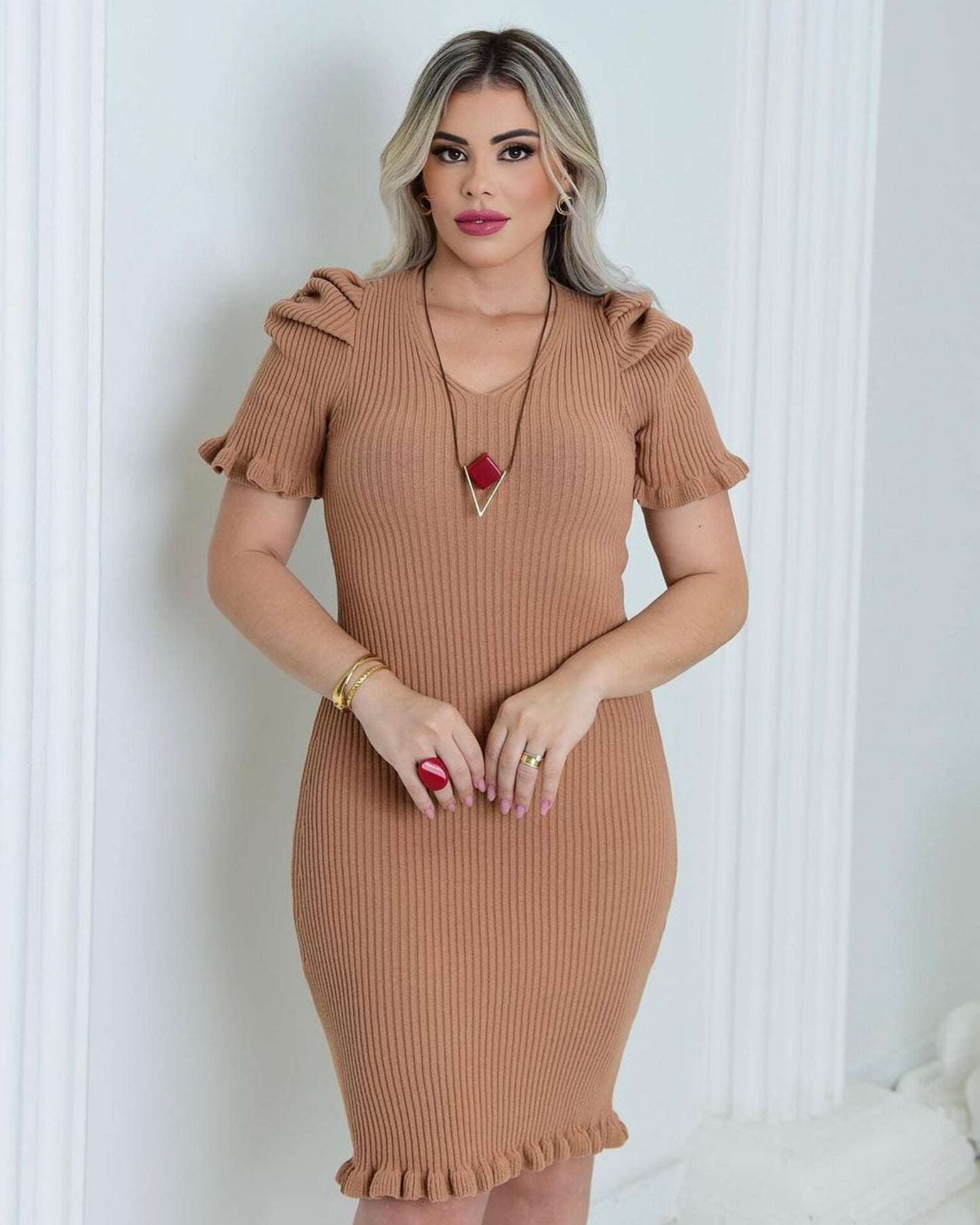 Vestido Nude