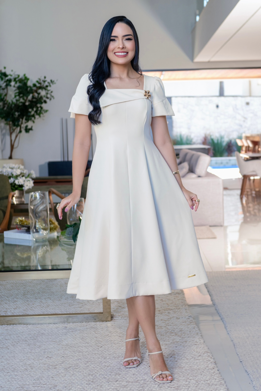 Vestido Helena Línea A