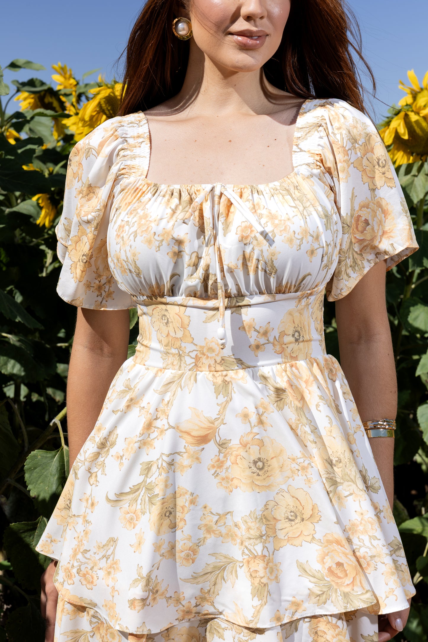 Vestido Romántico Girasol