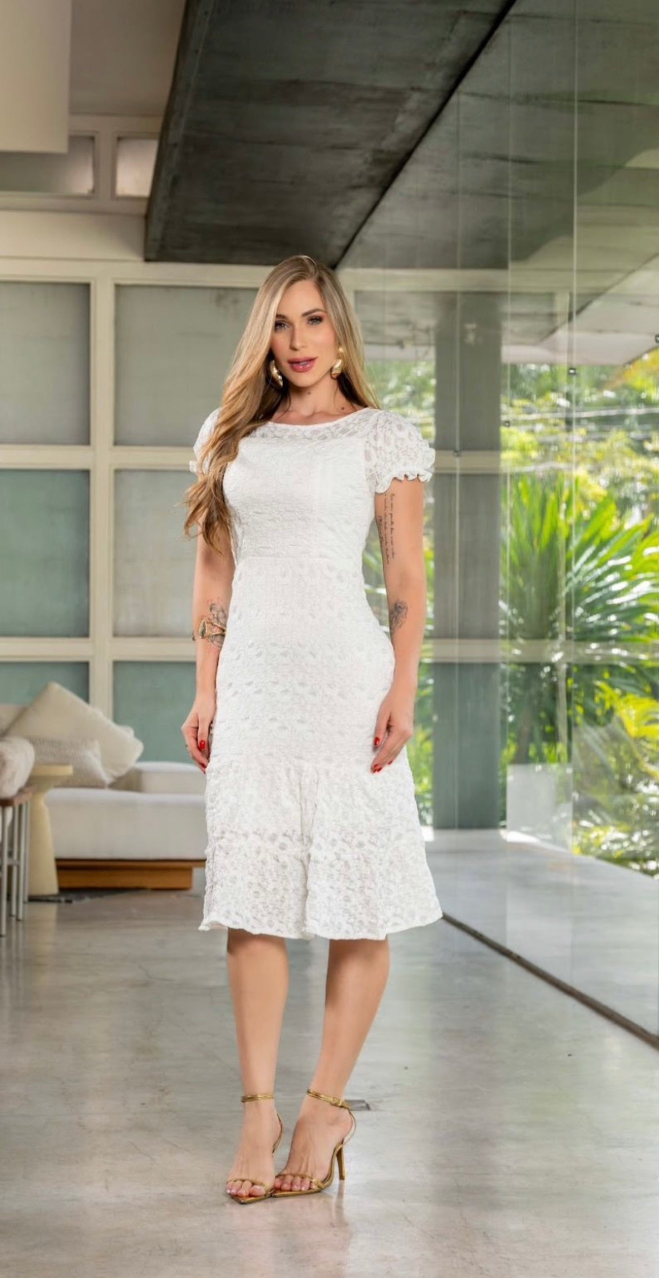 Vestido Sirena Blanco