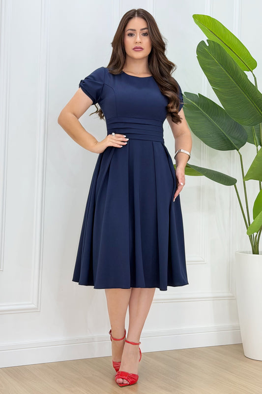 Vestido Aria Navy