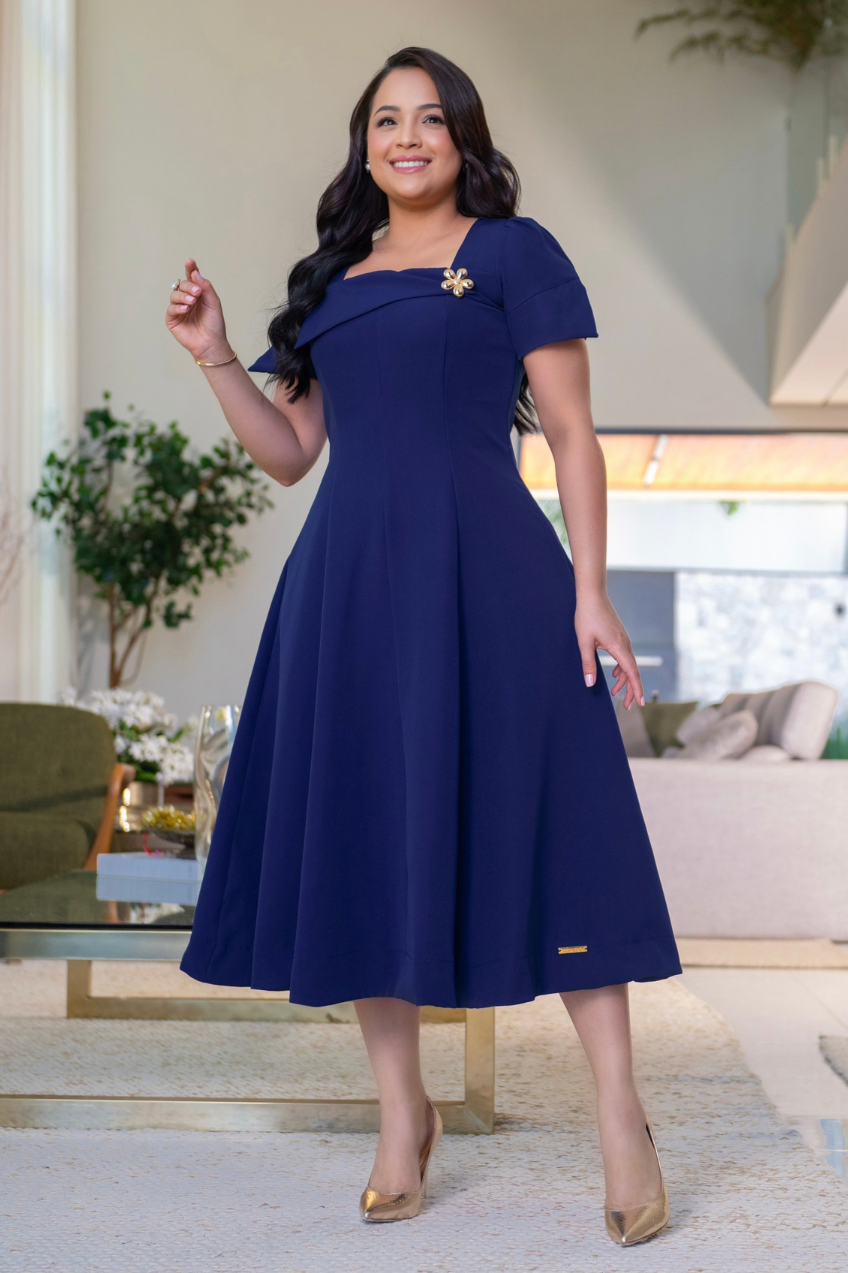 Vestido Helena Línea A