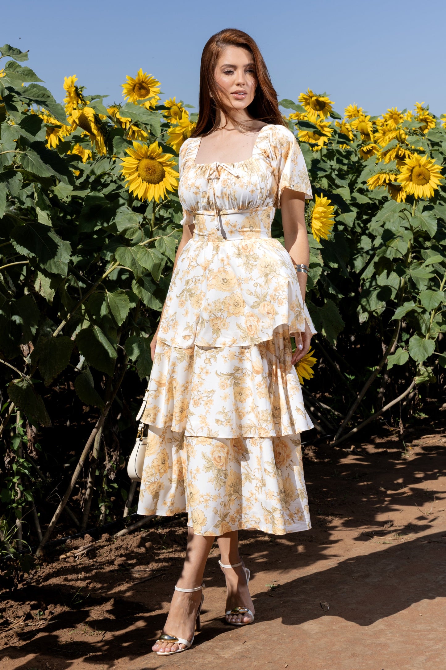 Vestido Romántico Girasol