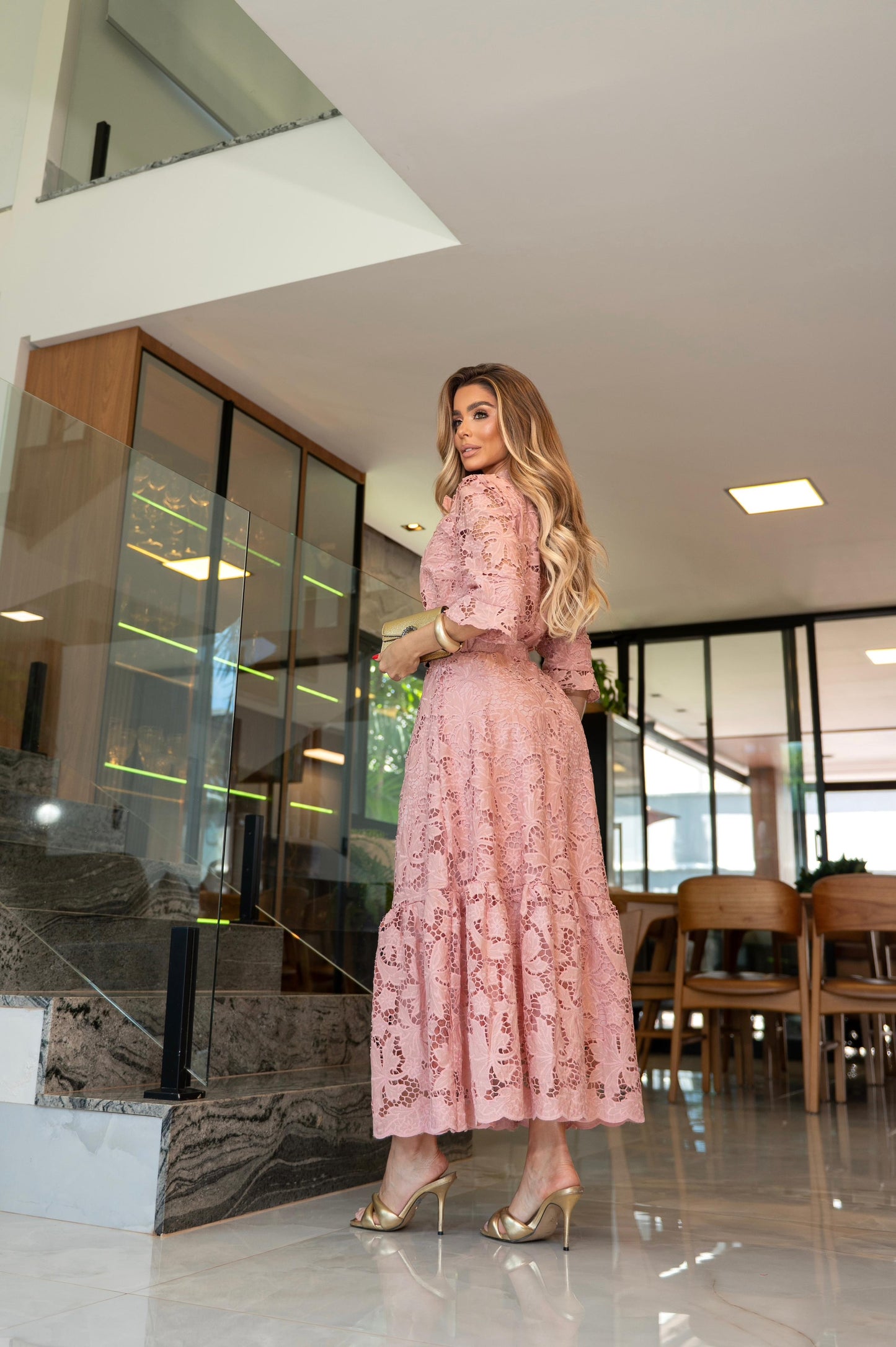 Vestido Macramé | Rose