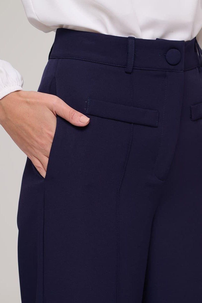 Conjunto Ejecutivo Estructurado Azul Marino