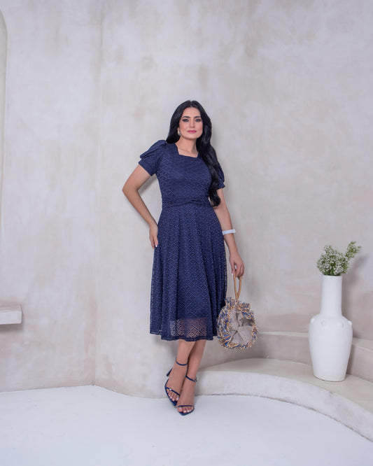 Vestido Azul Zafiro