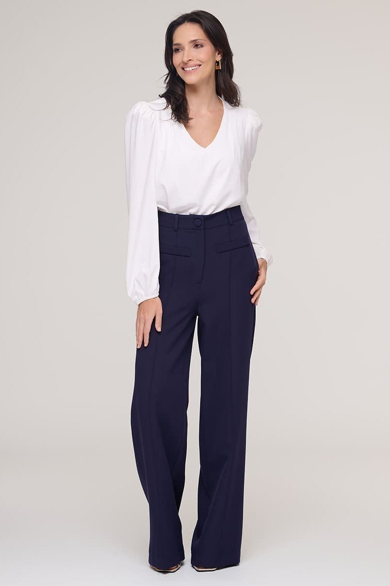 Conjunto Ejecutivo Estructurado Azul Marino
