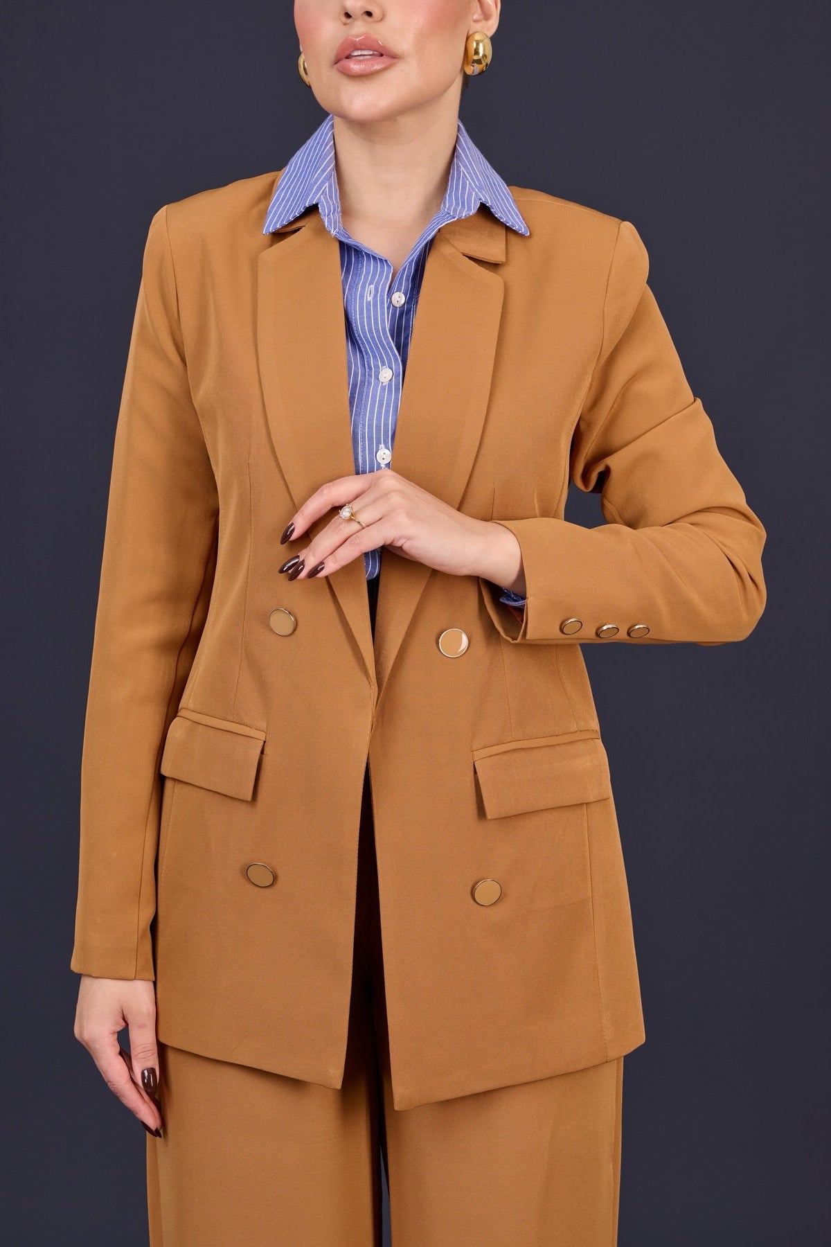 Conjunto Ejecutivo Estructurado Caramelo