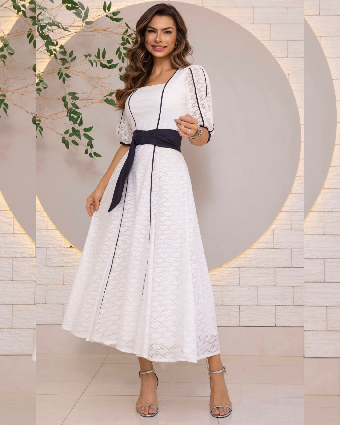 Vestido Maxi Midi Serena