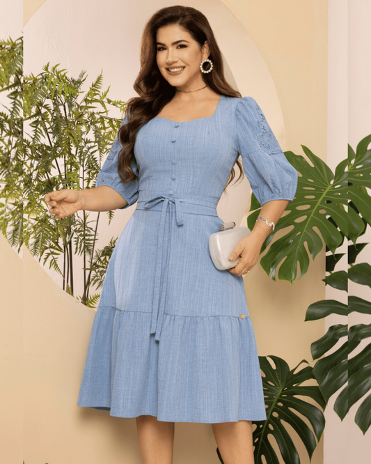 Vestido Serenity | Lino Fluid