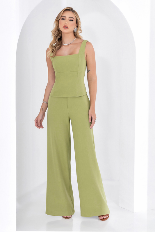 Conjunto Blusa & Pantalón | Verde