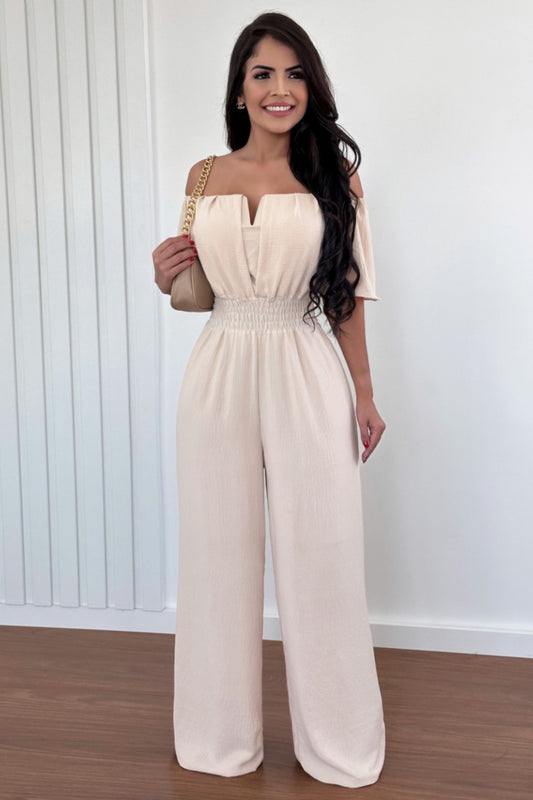 Jumpsuit Beige