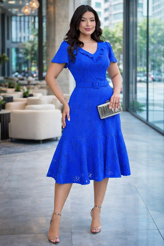 Vestido Modern Muse | Azul Royal