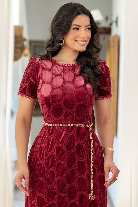 Cinturón Dorado Metalizado