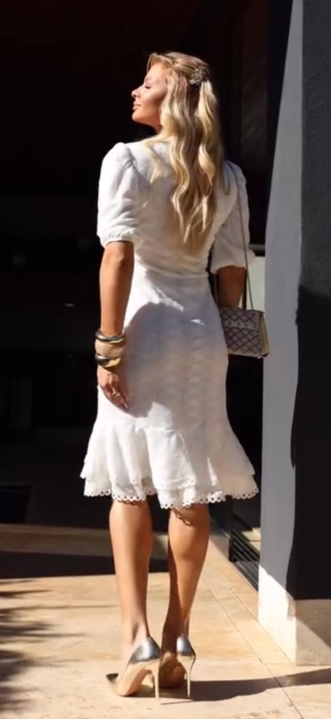 Vestido Blanco Sirena