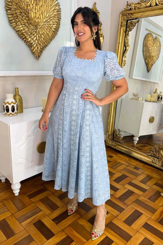 Vestido Cielo Encaje