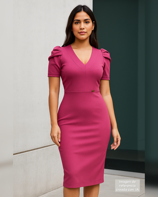 Vestido midi / Rose