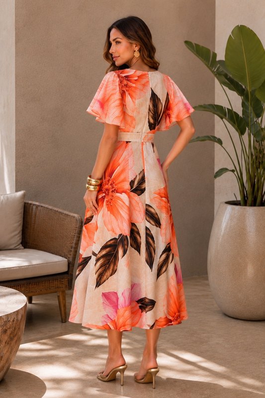 Vestido Amara Tropical