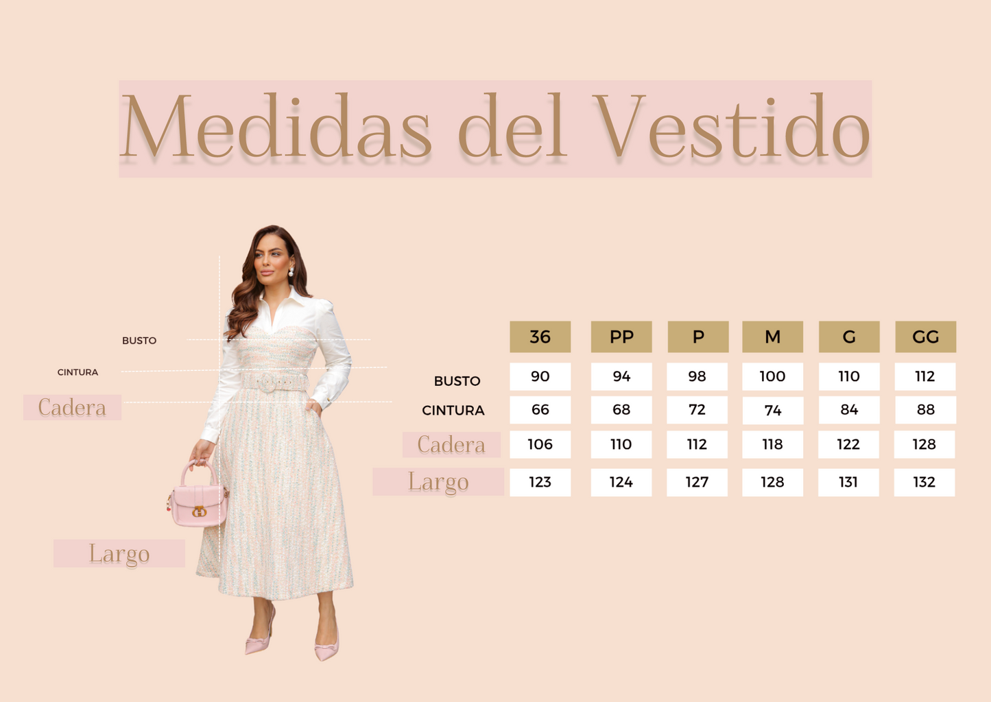 Vestido Tweed Silhouette París