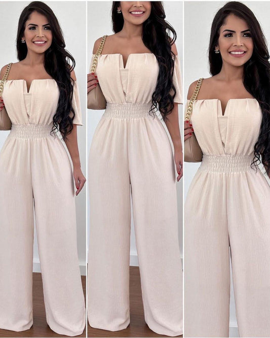 Jumpsuit Beige