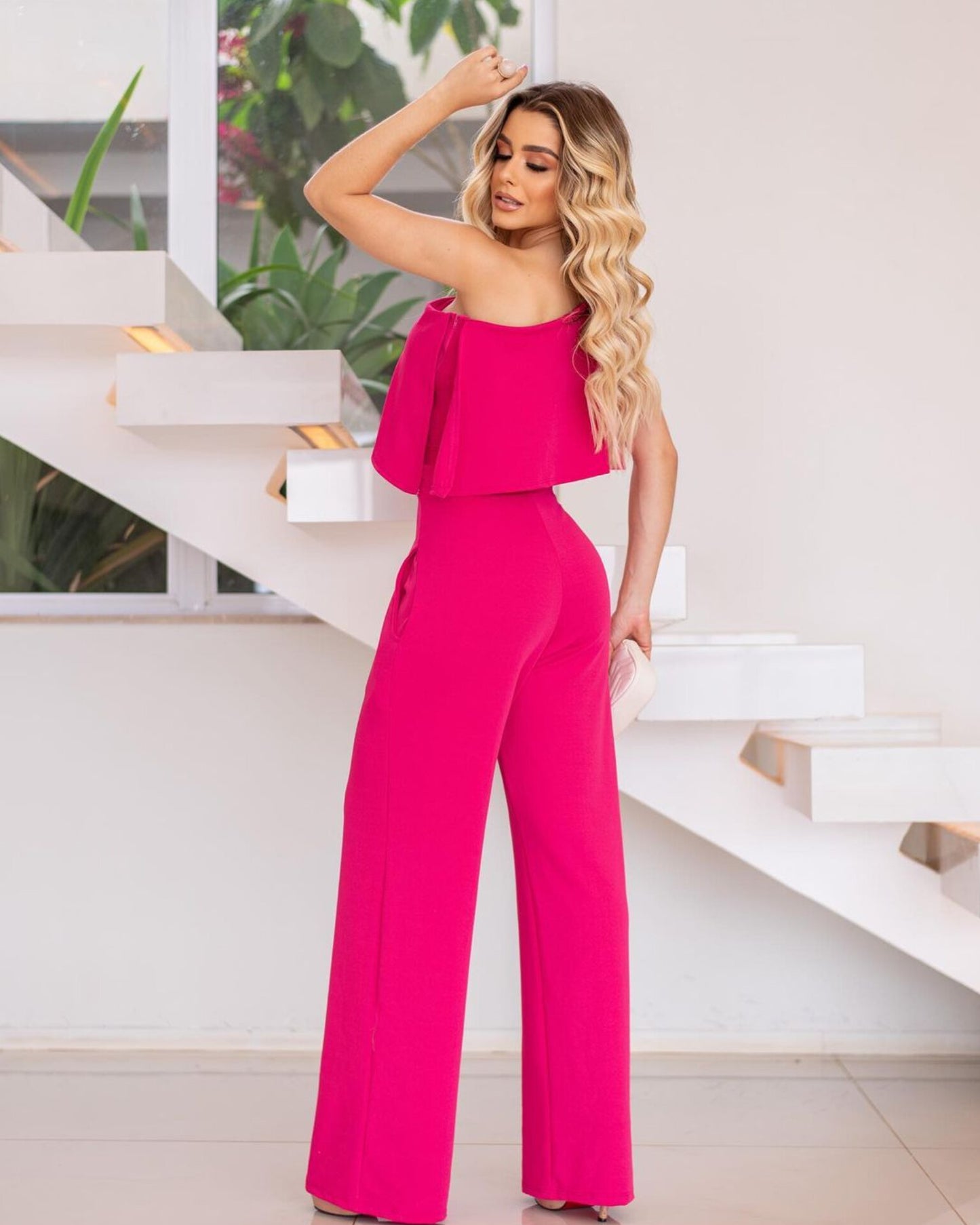 Jumpsuit Fucsia