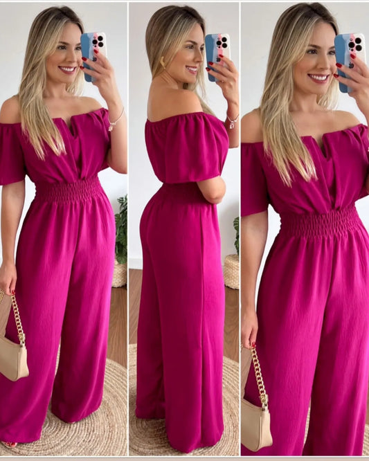 Jumpsuit Magenta